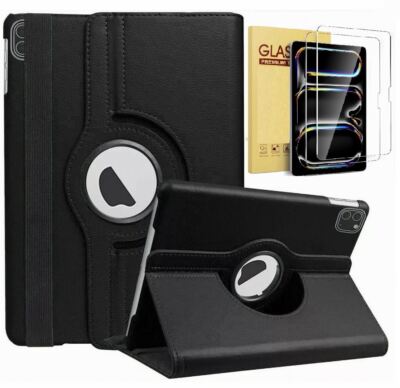 For iPad Pro 11 inch M5/M4 Case Rotating Stand Magnetic Cover / Screen Protector