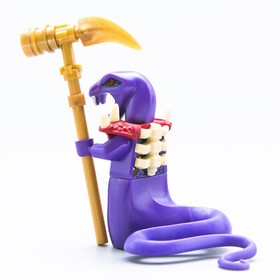 2015 LEGO Ninjago Purple CHOP'RAI Minifigure | Set #70750 | Complete w' Weapon +