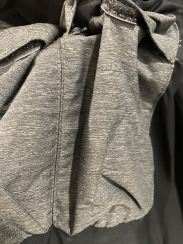 North Face Boys Hood Puffer Jacket Down Large 14/16 Gray bomber dryvent 550 warm - Picture 21 of 24