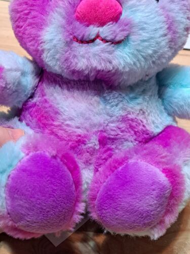 Animal Adventure Tie Dye Bunny Rabbit 2019 9" Plush Stuffed Easter Purple Blue - Picture 3 of 8