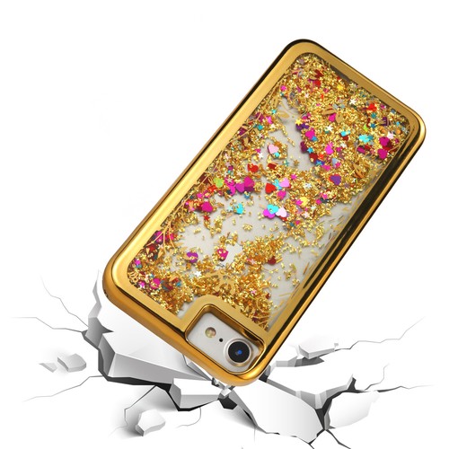 Apple iPhone 6/6S/7/8 Hülle, Liquid Bling Sparkle mit Ring Protect Case - Bild 9 von 17