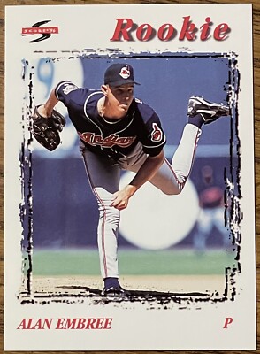 Alan Embree 1996 SCORE Rookie Card #246 Cleveland Indians MLB RC Free Shipping