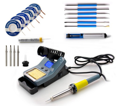 Digitale Regelbare Lötstation ZD-8906L 160-520°C 48W mit viel Zubehör Lötkolben - Bild 1 von 6