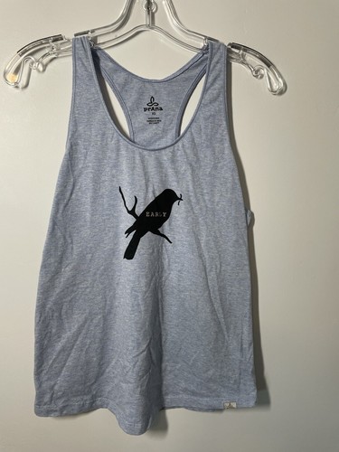 prAna Early Bird Gets The Worm Racerback Tank Top Women’s XS Style# W11170152