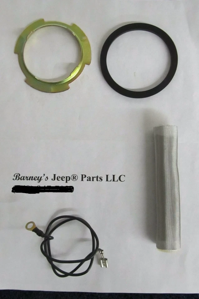 SE ADAPTA A JEEP CJ5 CJ6 CJ7 CJ8 UNIDAD DE ENVÍO DE COMBUSTIBLE 1971 - 1986 15 GAL. TANQUE 5357373 Foto 3 de 3