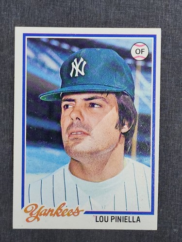 1978 Topps Baseball Set Break Pick Your Cards Finish Set 1-215 VG or Better - Picture 296 of 407