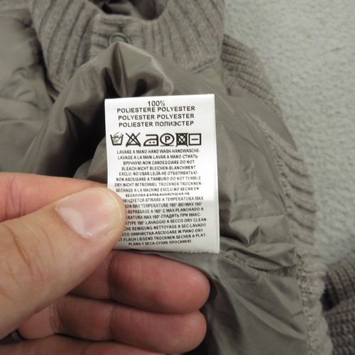 Gran Sasso Jacket Mens 46 (56 IT) Wool Insulated Puffer Button Sweater Bomber - Picture 8 of 15