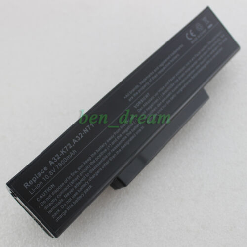 Ernæring melodisk syg 9Cell Battery for Asus A72 A72D A73 K72 K73 N71 N73 X72D X77J A32-K72 A32-N71 | eBay Ernæring melodisk syg 9Cell Battery for Asus A72 A72D A73 K72 K73 N71 N73 X72D X77J A32-K72 A32-N71 | eBay