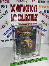 Teenage Mutant Ninja Turtles Leonardo Action Figure Playmates 1998 MOC AFA 85