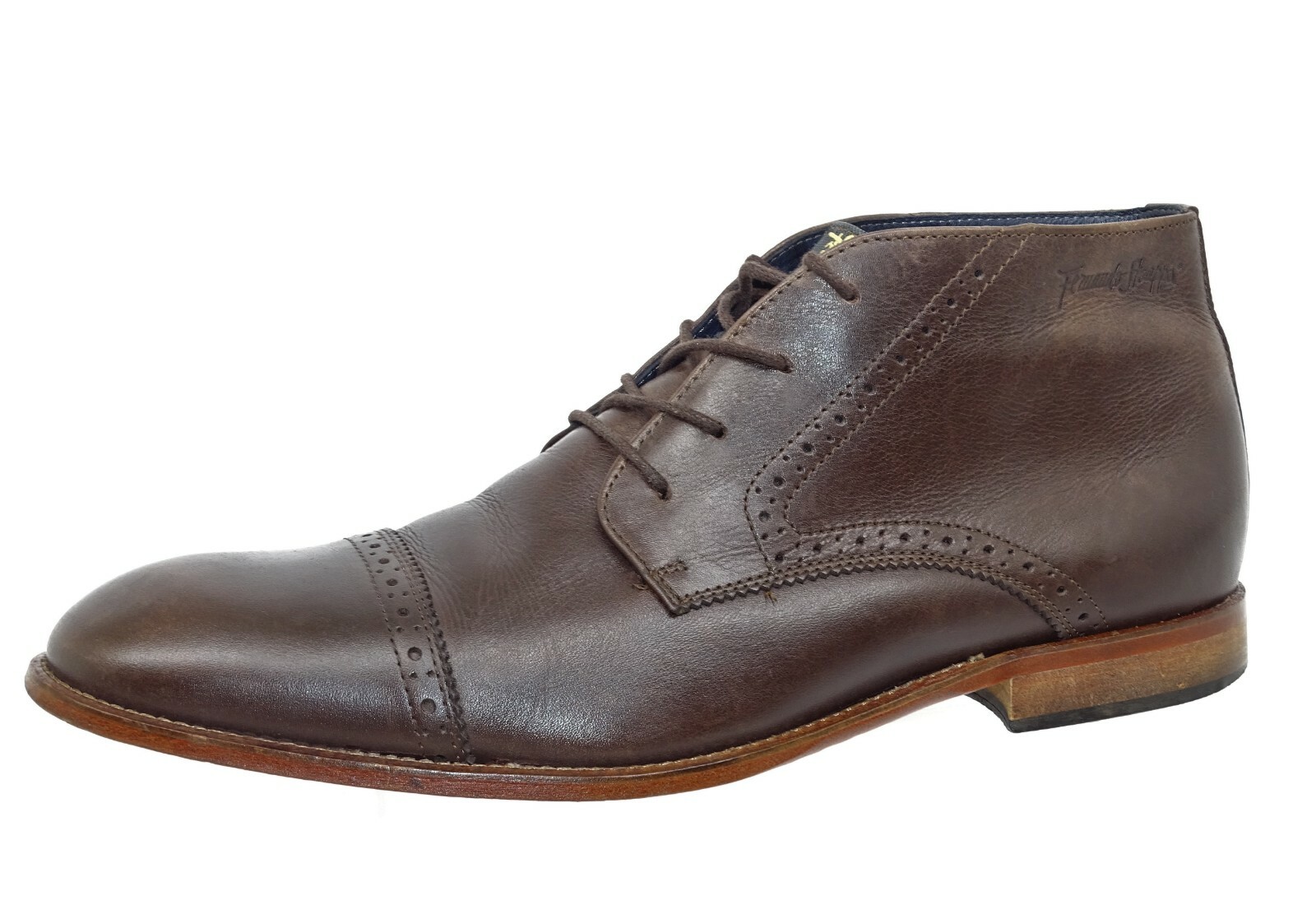 Fernando strappa Herren Schuhe Stiefel Stiefel Echtleder Gr 46 Braun SchnürStiefel Fernando strappa Herren Schuhe Stiefel Stiefel Echtleder Gr 46 Braun SchnürStiefel