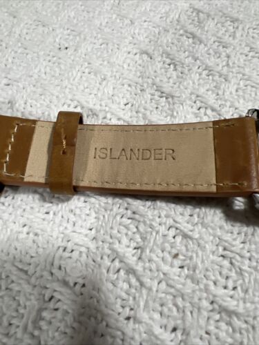 Islander Type B Pilots Watch Flieger ISL-87 Aviator Green & Silver-Tone Stainles - Picture 10 of 20