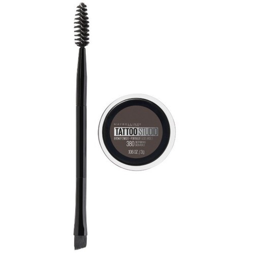 Maybelline TattooStudio #380 Brow Pomade Long Lasting Eyebrow Makeup Deep Brown - Picture 3 of 4