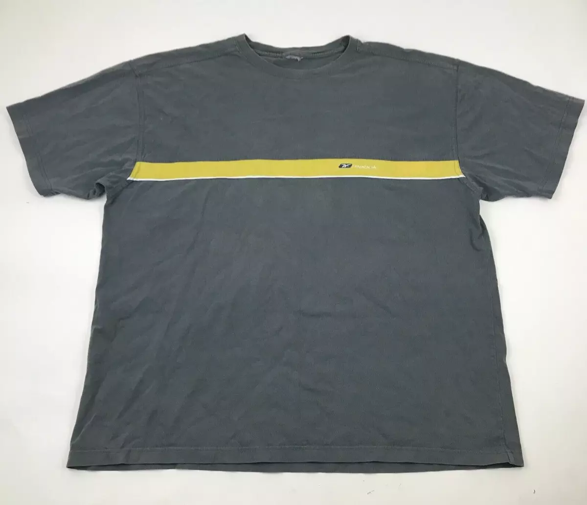 Black and yellow reebok cheap shirt