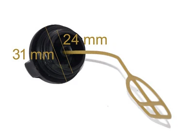 Tankdeckel Öl für Partner Stihl Husqvarna Mcculloch Bosch Fuxtec u.a. Kettensäge