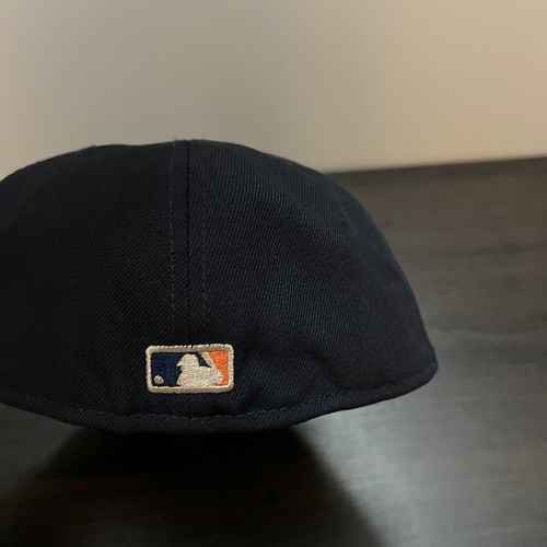 New Era Detroit Tigers Gold Leaf 59Fifty Hat 7 5/8 Fitted Cap 1945 Side Patch - Picture 8 of 12