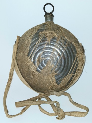 Civil War US M1858 Bullseye Canteen by Rohrman - Picture 2 of 8