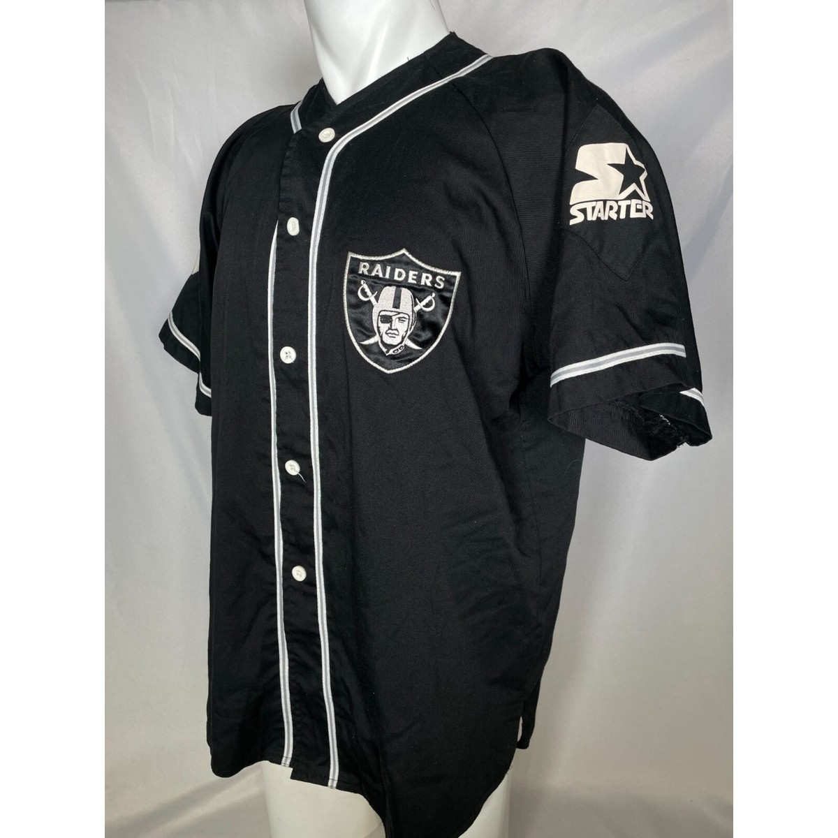 90s MLB スターター ヤンキース ベースボール シャツ L