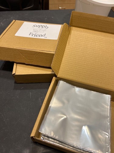 Shrink wrap Bags - 1250pcs Clear Heat Shrink Wrap 6 X 6 and 500pcs 4 X 6 - Picture 3 of 3