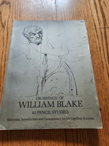 Drawings of William Blake 92 Pencil Studies Dover 1970 - Picture 1 of 8
