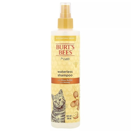 Waterless Shampoo, For Cats, With Shea Butter and Honey, 10 fl oz (296 ml)