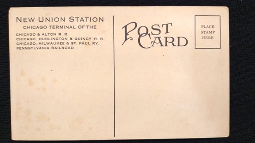 Postal de colección nueva Union Station Canal St. Chicago Illinois - Imagen 4 de 4