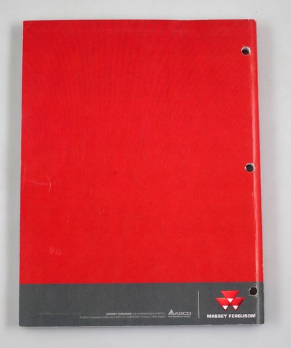 2009 Massey Ferguson MF 1600 Series Compact Tractor Operator Manual - Picture 2 of 5