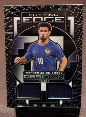 2023-24 Obsidian - WARREN ZAIRE-EMERY *Cutting Edge 2 Color Jersey Relic* /199