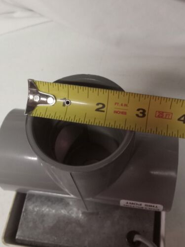 Heliotrope Flo-Verter HM 4000 12 VAC Motorized 2" CPVC 3-Way Diverting Valve NOS - Picture 12 of 15