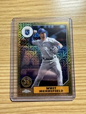 Whit Merrifield 2022 Topps Series 2 1987 Topps Chrome Silver Pack #T87C2-21