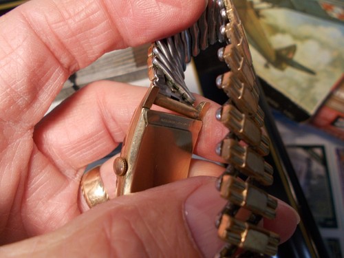 Reloj Hombre Vintage Gruen Curvex Precisión Oro 10K Relleno Correr - Imagen 3 de 3