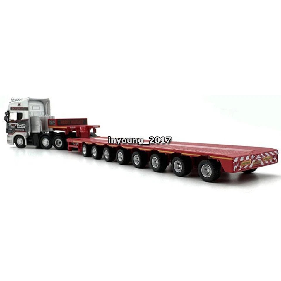 1/76 Scale SCANIA R Topline Nooteboom Low Loader Semi Truck Metal Diecast Model - Image 4 of 4