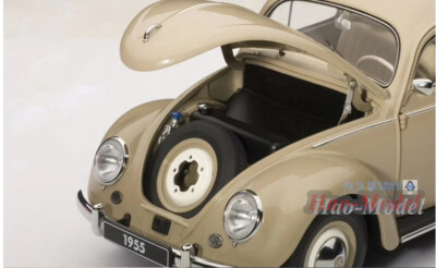 AUTOart 1:18 VOLKSWAGEN Beetle 1200 1955 Alloy Diecast Model Car