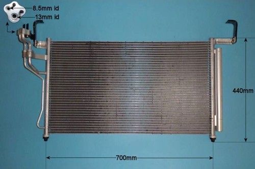 AutoAir Aircon Condenser 16-9667 For Hyundai H-1 Cargo Tq 2.5 Lifetime Warranty