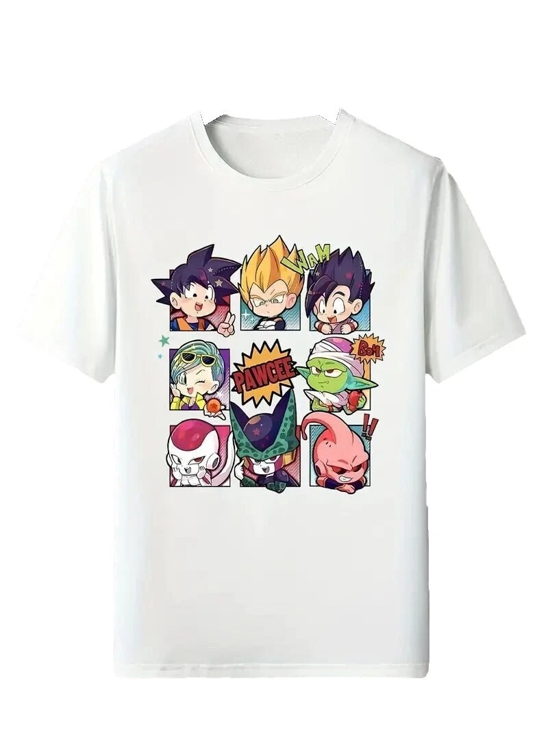 Camisetas para hombre de anime con estampado animal