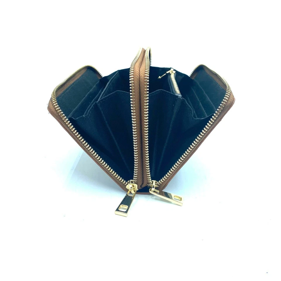 Alberto Boni Portafoglio Pochette Marrone Cocco - Immagine 4 di 4