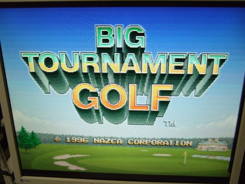 SNK NEO GEO AES BIG TOURNAMENT GOLF ROM 1996 Video Games Software From JAPAN - Picture 21 of 21