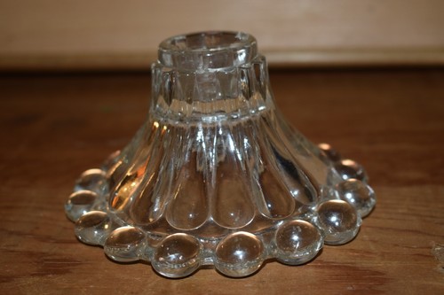 Lote De Colección De 2 Portavelas Patrón BOOPIE Cristal Por Vidrio Anclaje - Imagen 3 de 24