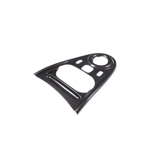 Cubierta del panel de cambio de marcha para consola central ABS de fibra de carbono para Benz Smart 2015-2021 - Imagen 9 de 11