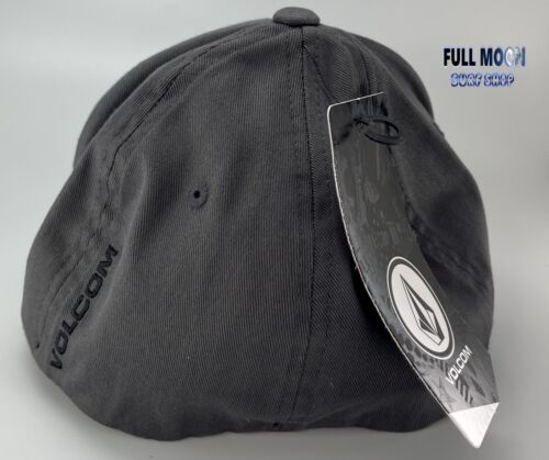 New Volcom Full Stone Brown Mens XFit Flex Fit Cap Hat - Picture 3 of 4