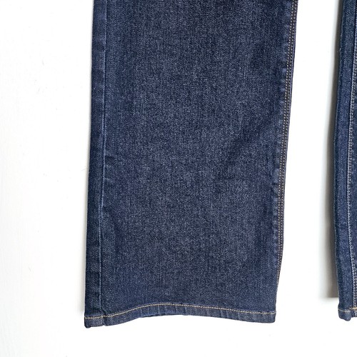 Chicos Platinum Barely Boot Dark Wash High Rise Jeans, Sz 2 (Size 12) - Picture 3 of 8