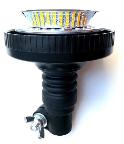 LED Rundumleuchte mit 4 Blitzmuster ECE R65 R10 E9 und Aufsteckrohr LKW Traktor - Bild 7 von 11