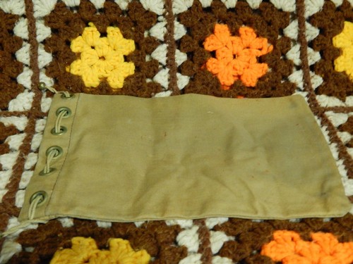 The West Unity Banking Co. ~ OHIO Bank Bag ~ Vtg Canvas Pull-String Satchel - Picture 6 of 9