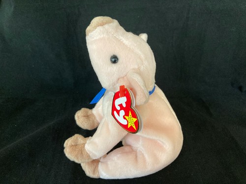 TY Beanie Baby Knuckles The Pig With Tags - Bild 6 von 9