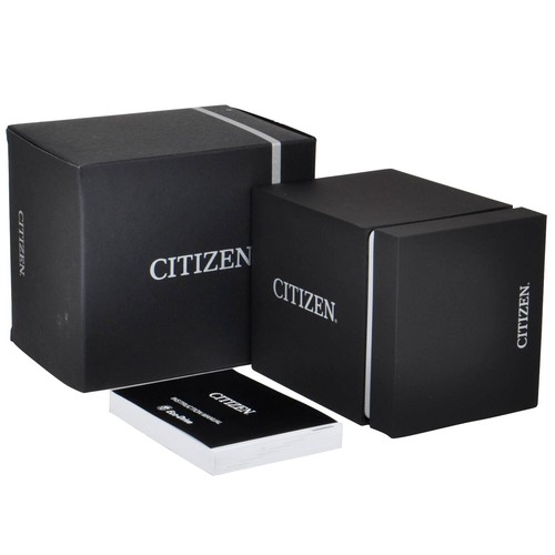 Reloj Citizen Automático 42mm Para Hombre NH8400-87E Esfera Negra Visualización Día-Fecha Nuevo - Imagen 4 de 4