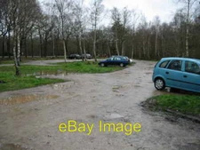 Photo 6x4 Clowes Wood car park Radfall Just south of Gypsy Corner on Radf c2008