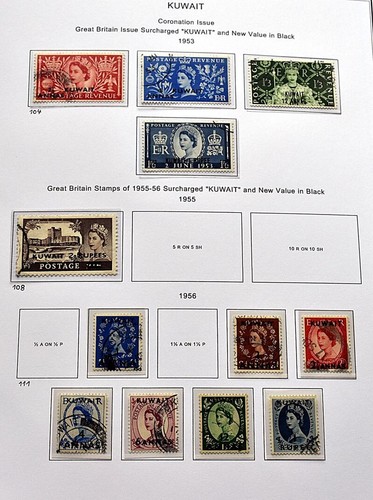KUWAIT Amplia colección valor principal 1945/1975 mucho nuevo alto valor cat - Imagen 5 de 24
