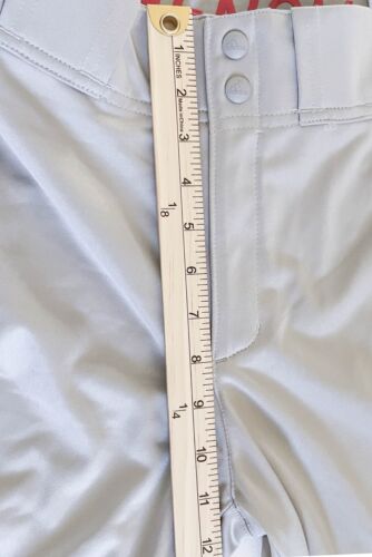 Adidas Climalite Mens Baseball Pants Size Small Relaxed Fit Grey Red NWT New - Picture 13 of 13