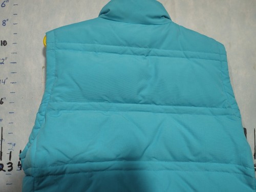 Cripple Creek Down Puffer Reversible Zip Up Vest Pockets XL Pale Blue - Picture 7 of 9