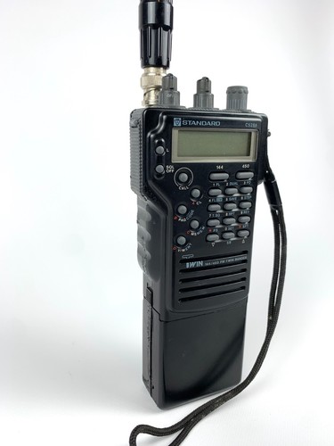 Ricetrasmettitore Radioamatore Standard C528A Twin Band Nero Vintage Giappone LEGGI PARTI - Foto 4 di 10