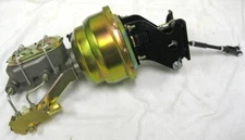 1967-72 Chevy GMC Truck 8” Dual Zinc Brake Booster+ Master Disc Drum Kit